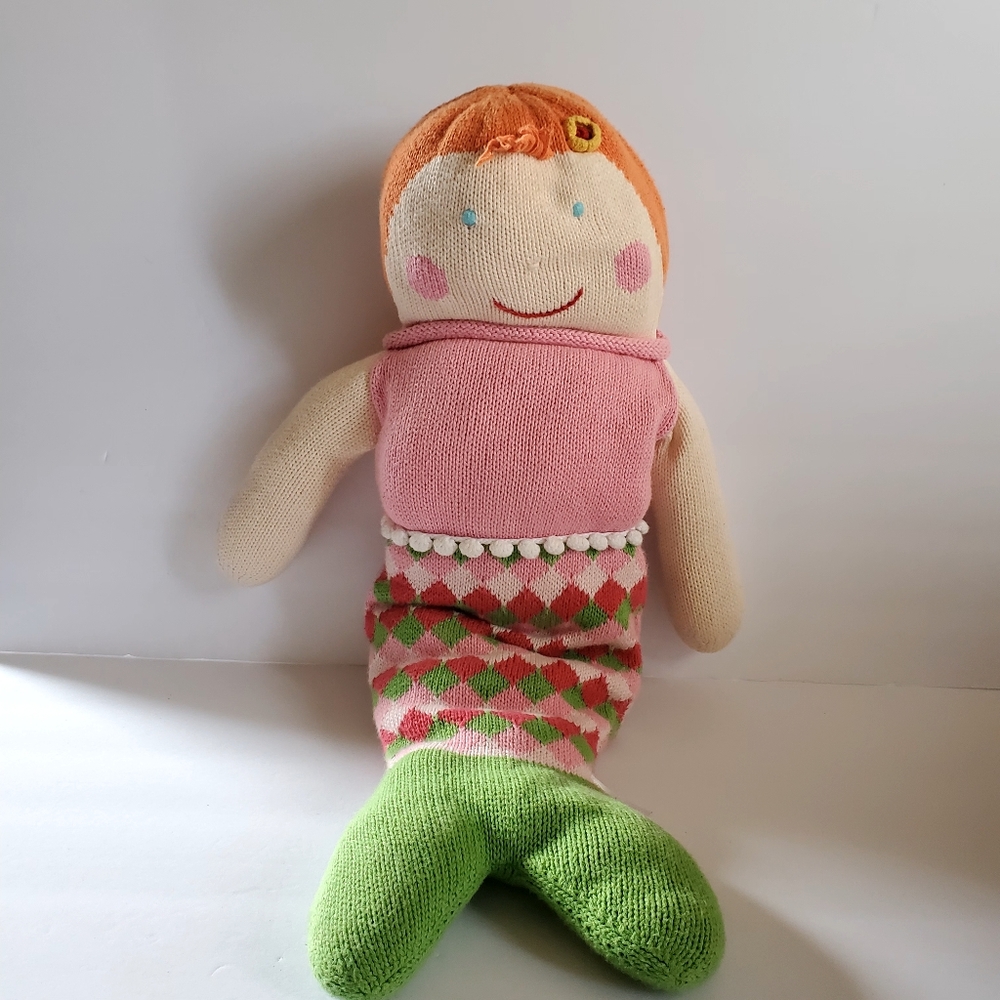 Pearly Penny the Mermaid Knit Doll
